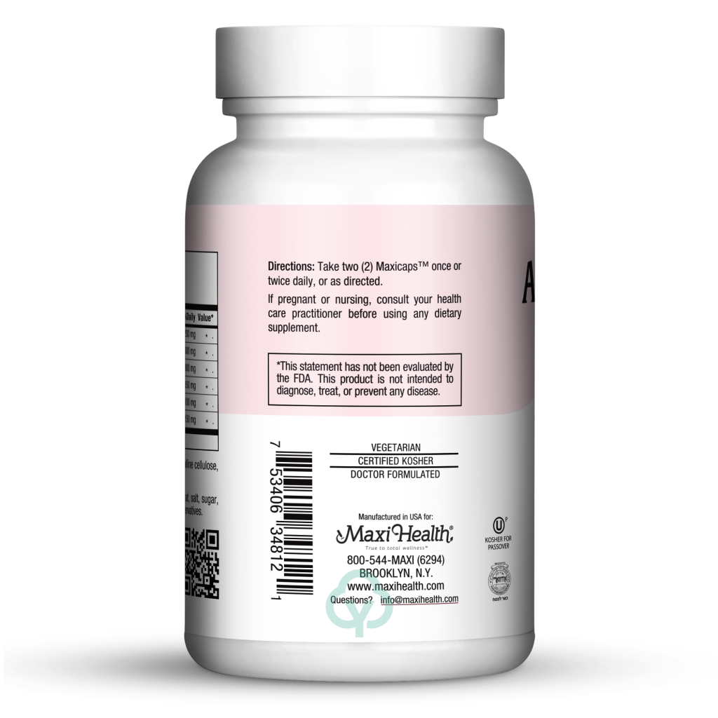 Maxi Health Active Lax 120 Caps (Kosher For Passover) Digestion & Absorption
