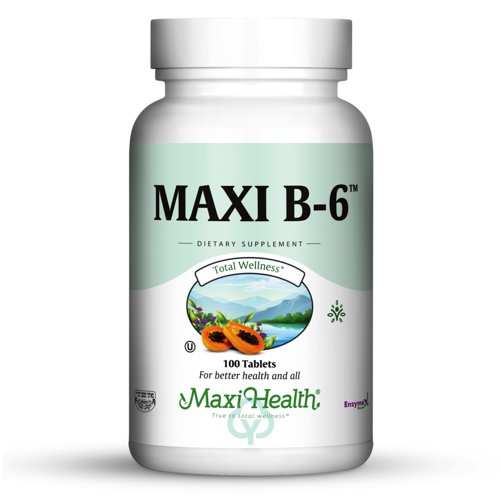 Maxi Health B6 100 Tabs Total Wellness