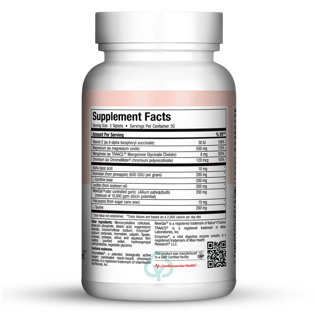 Maxi Health Ch Control 90 Tabs Heart