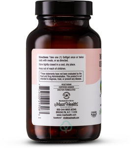 Maxi Health Co Q Ubiquinol 100 Mg 60 Gels Heart