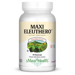Maxi Health Eleuthero 60 Caps Abundant Energy