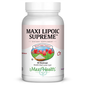 Maxi Health Lipoic Supreme 60 Caps Blood Sugar Support