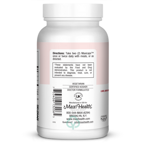 Maxi Health Lipoic Supreme 60 Caps Blood Sugar Support
