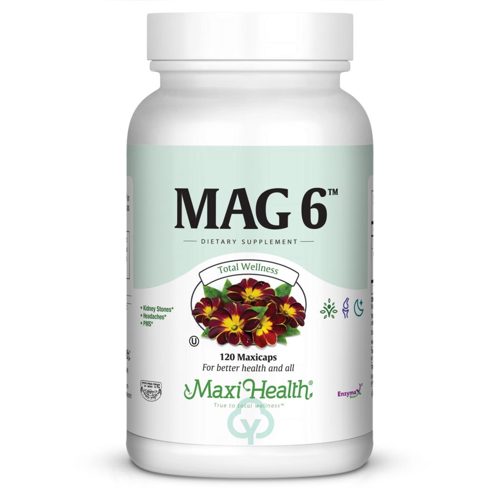 Maxi Health Mag 6 120 Caps Total Wellness