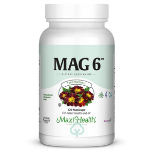 Maxi Health Mag 6 120 Caps Total Wellness