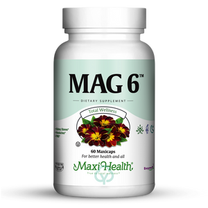 Maxi Health Mag 6 60 Caps Total Wellness