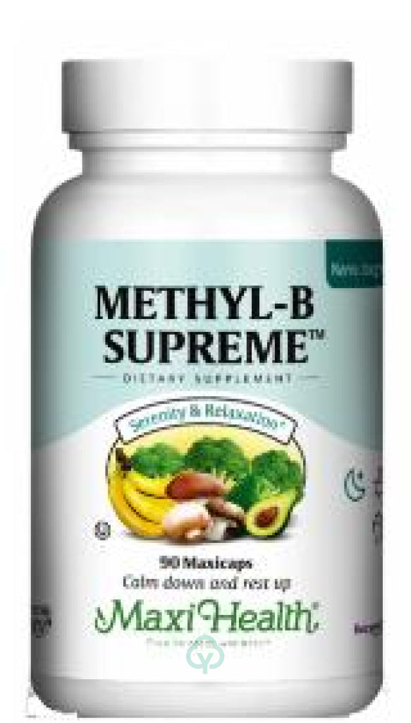 Maxi Health Methyl B Supreme 60 Caps 90 Serenity & Relaxation