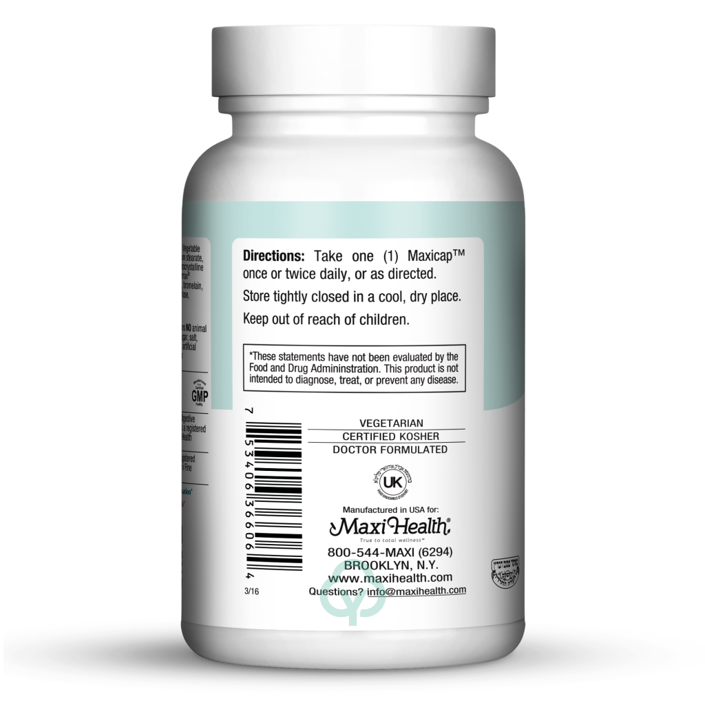 Maxi Health Methyl B Supreme 60 Caps Serenity & Relaxation