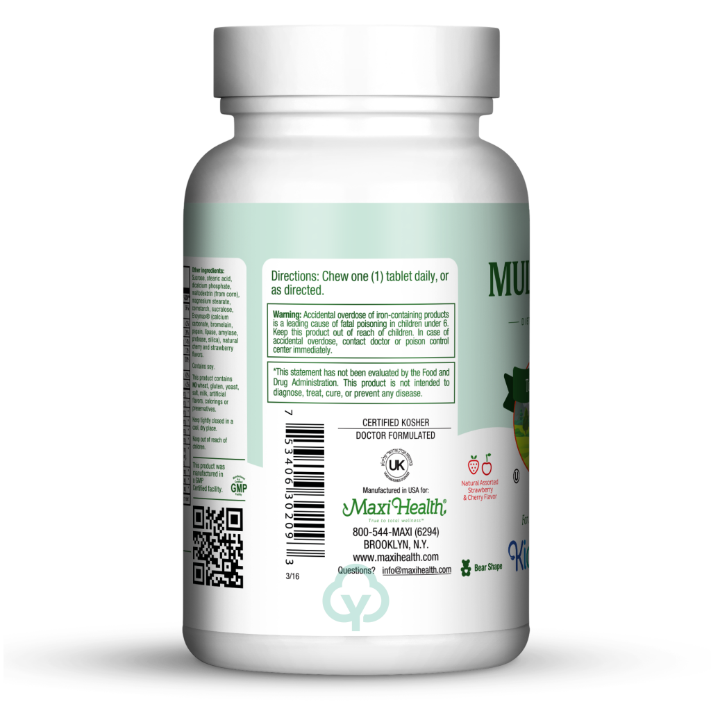 Maxi Health Multi Yums (Straw/cherry) Vitamins