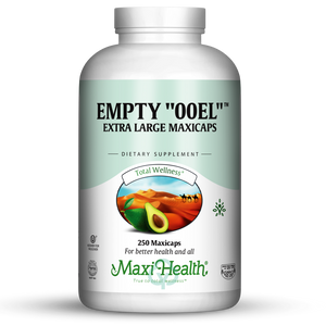 Maxi Health Ooel Empty Caps 250 Total Wellness