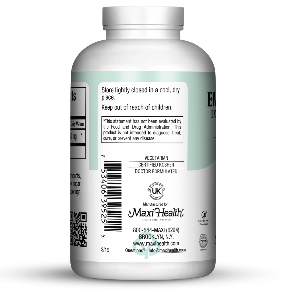 Maxi Health Ooel Empty Caps 250 Total Wellness
