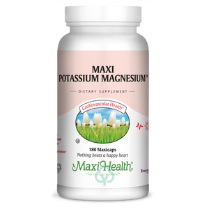 Maxi Health Potassium Magnesium 180 Caps Heart