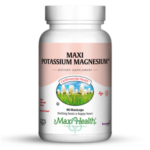 Maxi Health Potassium Magnesium 90 Caps Heart