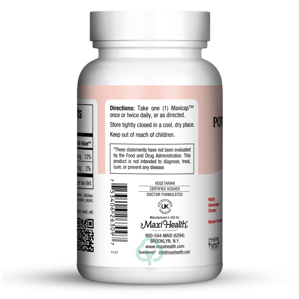 Maxi Health Potassium Magnesium Heart