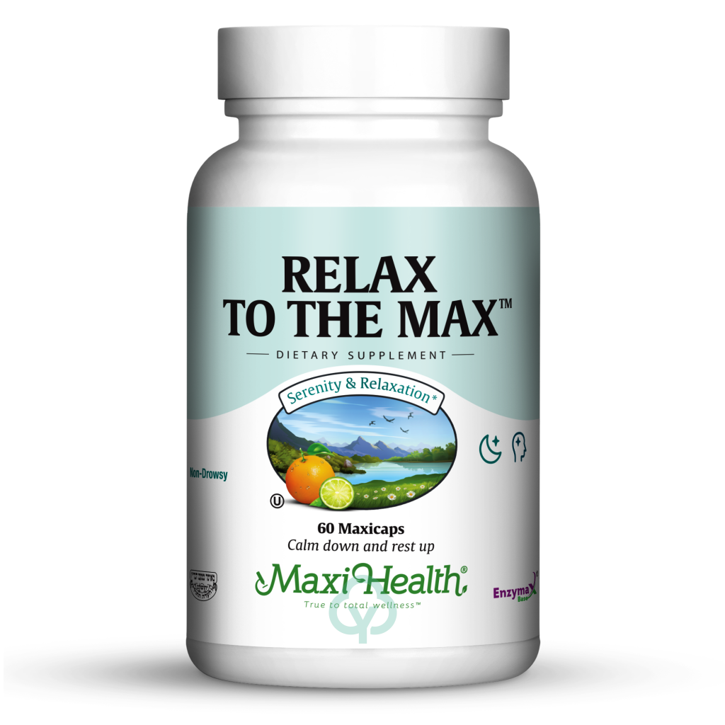 Maxi Health Relax To The Max 60 Caps Serenity & Relaxation
