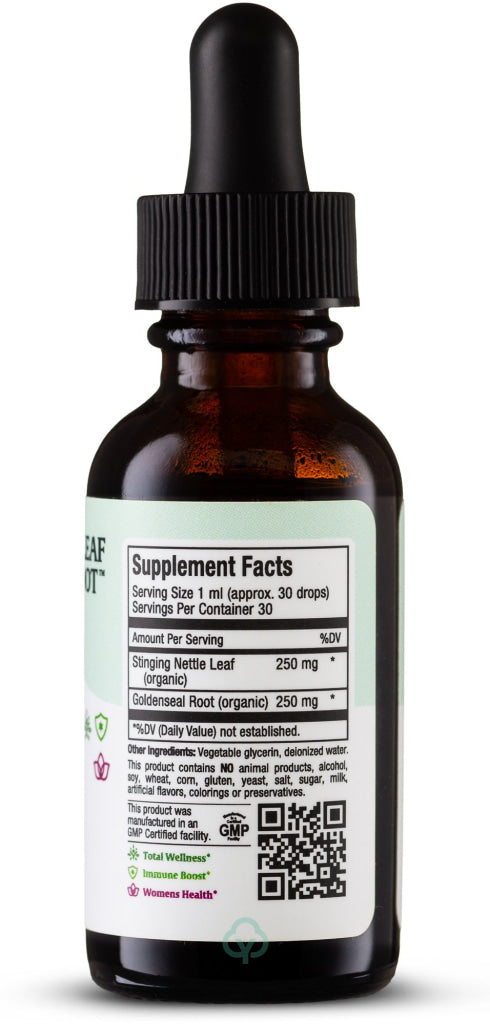 Maxi Health Stinging Nettle & Goldenseal 1 Fl Oz Total Wellness