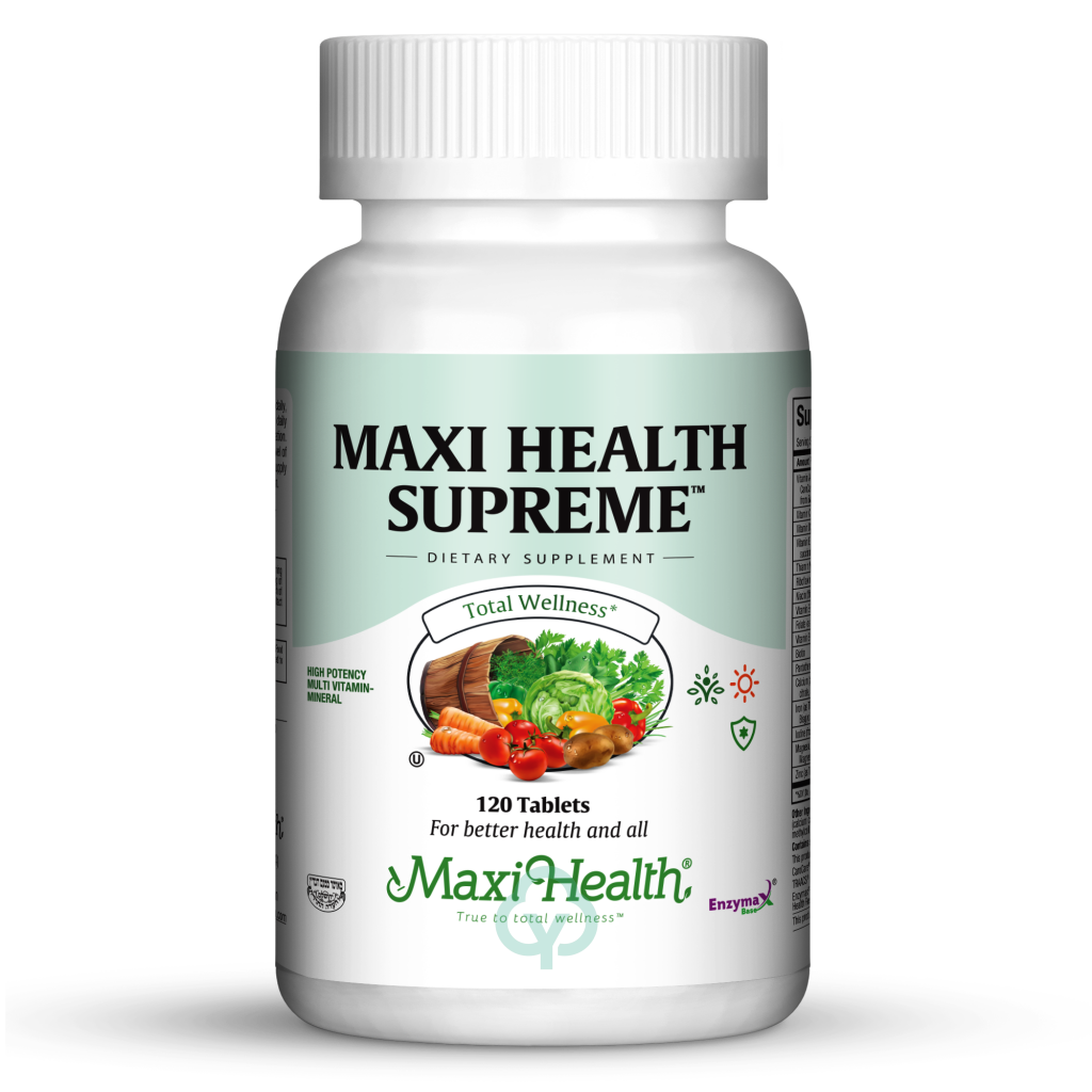 Maxi Health Supreme 120 Tabs Total Wellness Multiples