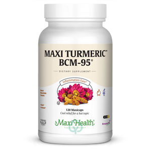 Maxi Health Turmeric Bcm 95 120 Caps Inflammation Ease