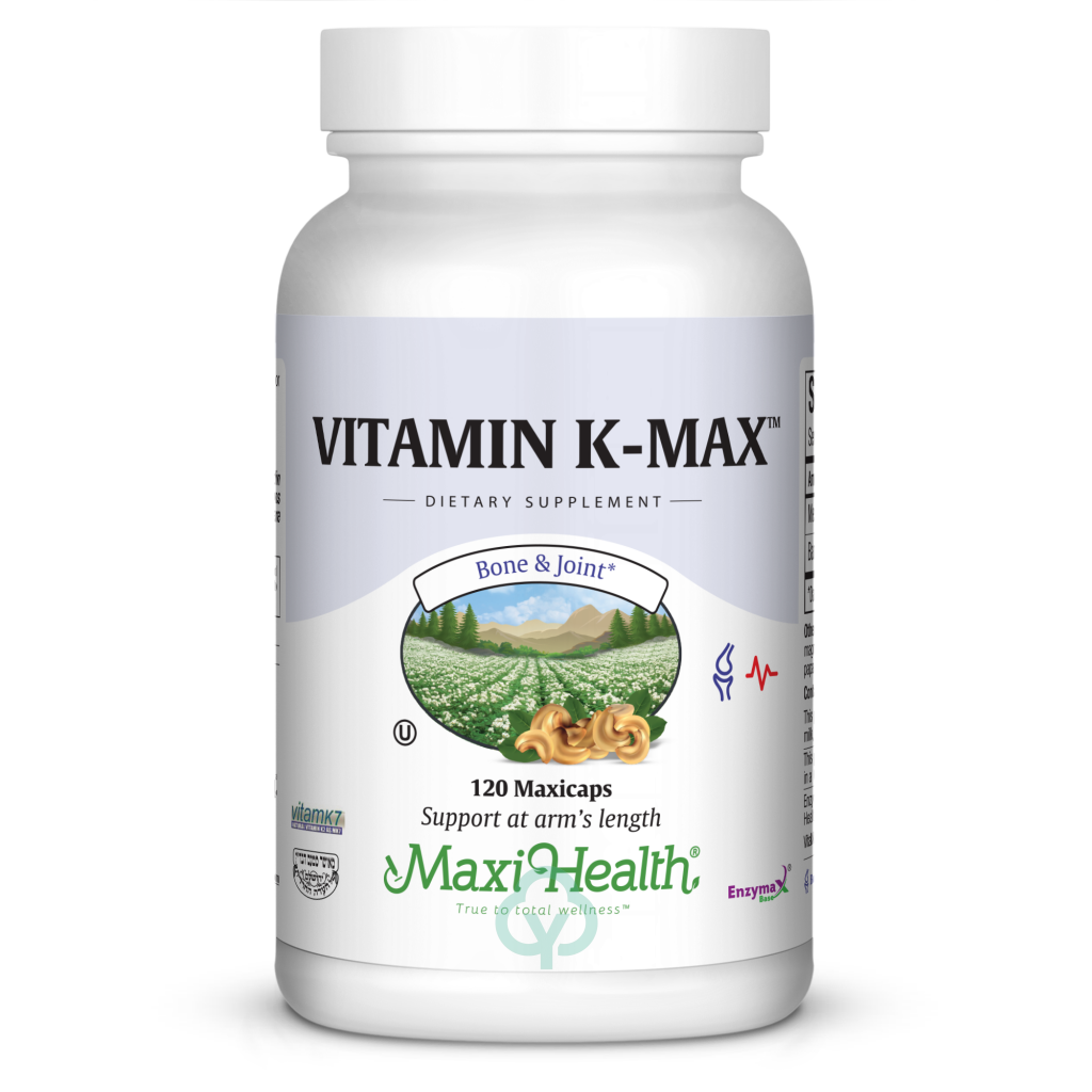 Maxi Health Vitamin K Max 120 Caps Bone And Joint