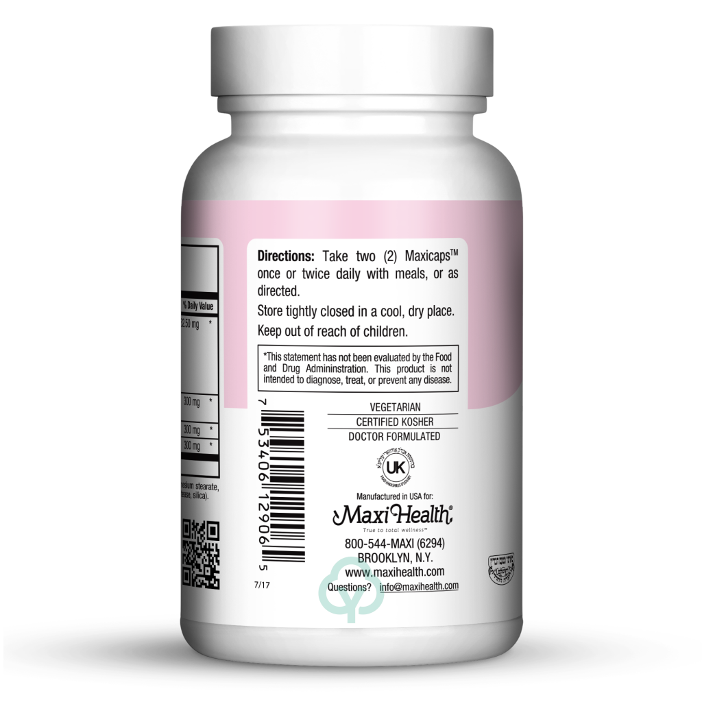Maxi Health Womax 60 Caps Womens