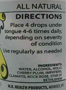 Mr Health Anger Frustration - 1 Oz.