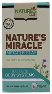 Natures Cure Miracle Clay 180 Veg. Caps Detox