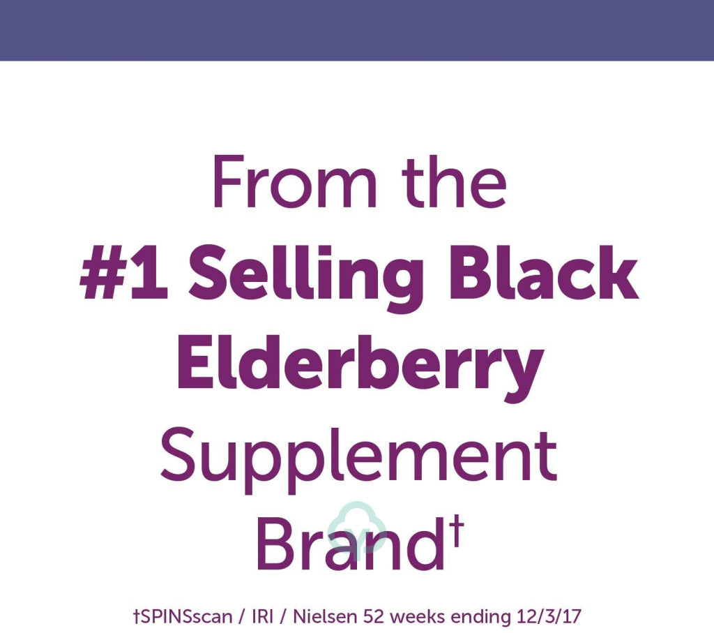 Natures Way Original Sambucus Elderberry Syrup 8Oz