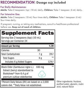 Natures Way Original Sambucus Elderberry Syrup 8Oz