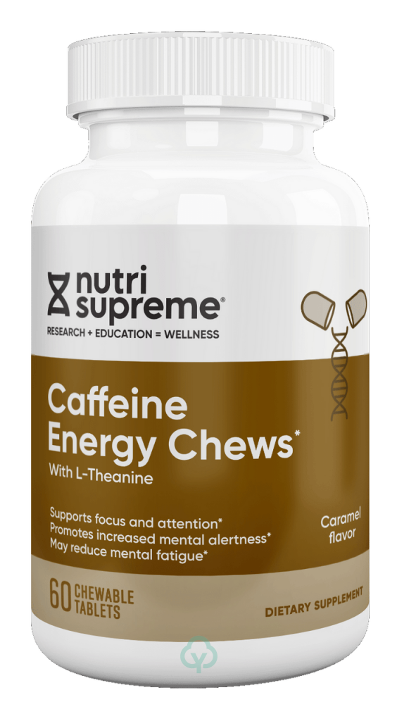 Nutri Supreme Caffeine Energy Chews 60 Wafers Abundant