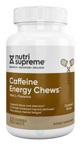 Nutri Supreme Caffeine Energy Chews 60 Wafers Abundant