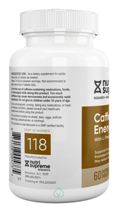 Nutri Supreme Caffeine Energy Chews 60 Wafers Abundant