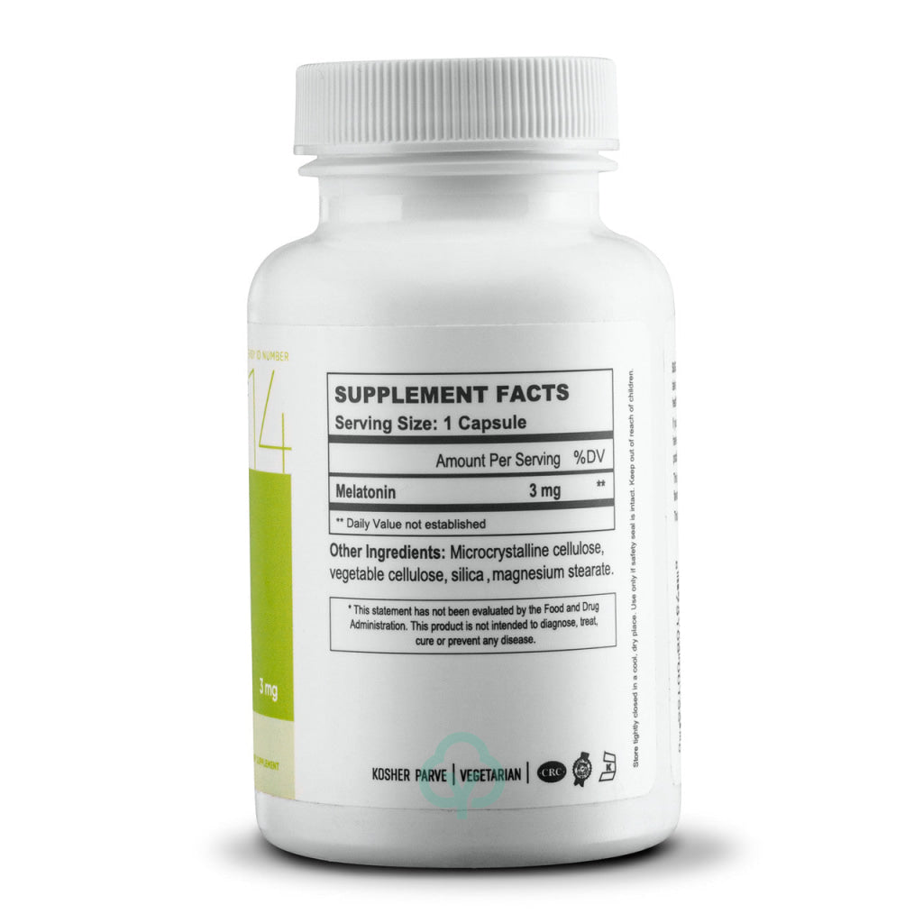 Nutri Supreme Melatonin 3 Mg 90 Veg Capsules Improves Sleep