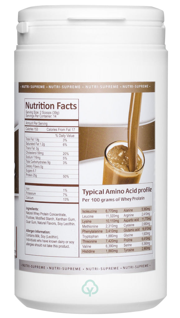 Nutri Supreme Whey Protein Coffee Flavor
