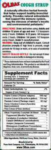 Olbas Natural Cough Syrup/suppressant 4 Fl Oz (118 Ml)