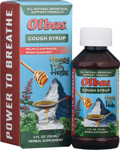 Olbas Natural Cough Syrup/suppressant 4 Fl Oz (118 Ml)