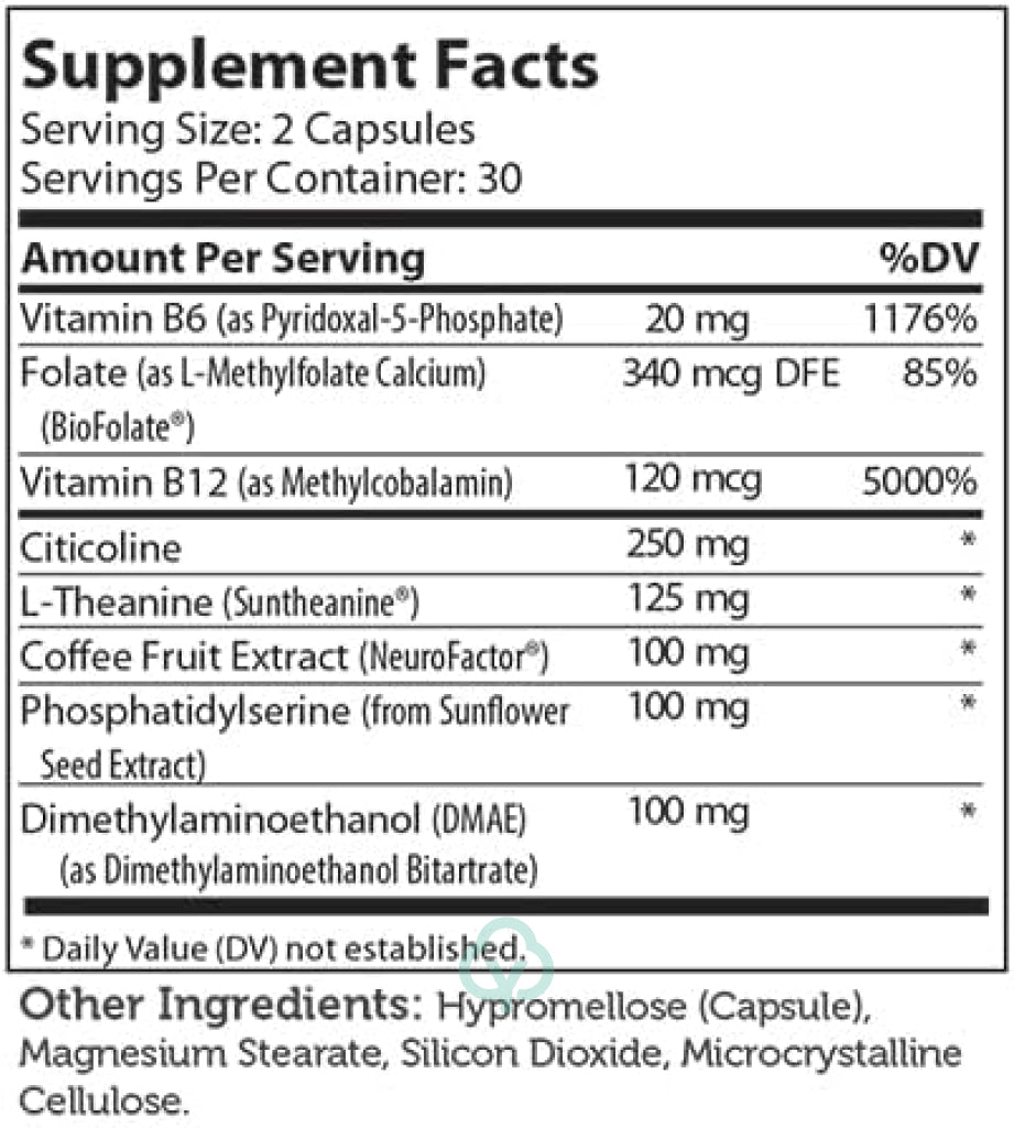 Zahler AdultFocus 60 Capsules