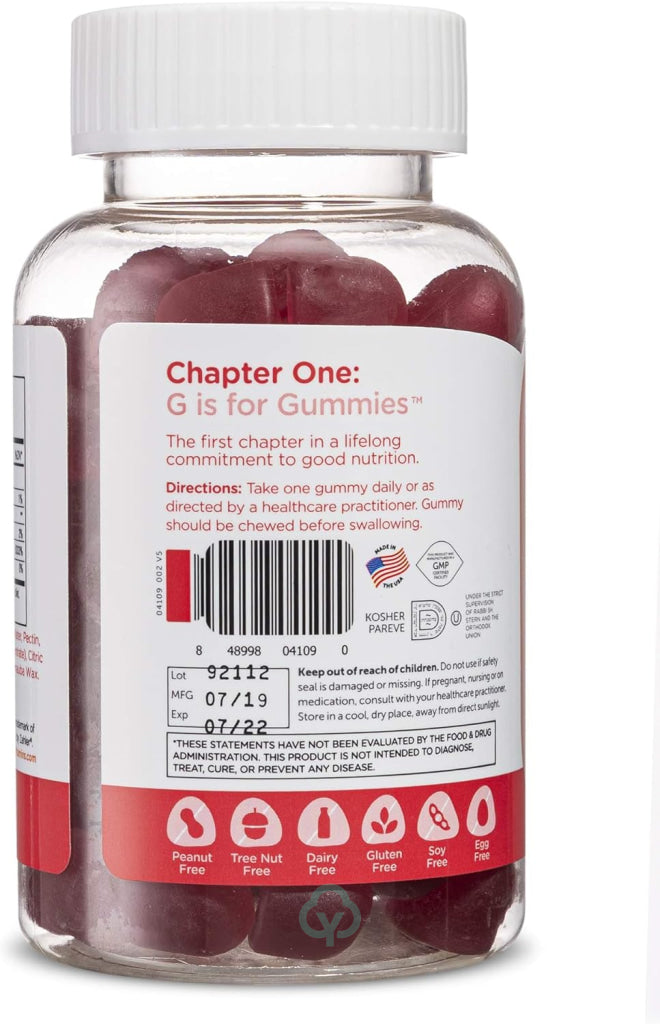 Zahler Chapter One Biotin Gummies 60 Flavored Gummies