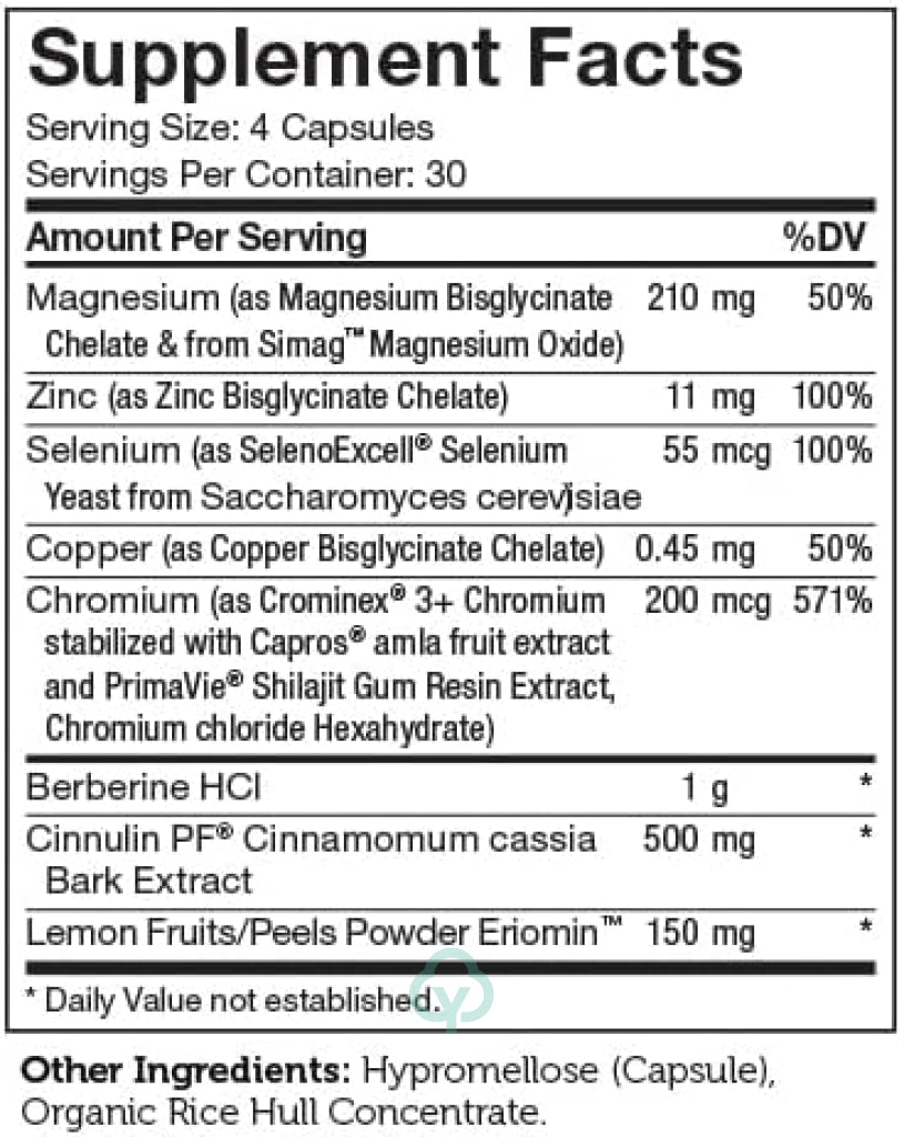Zahler Diabetter 180 Capsules