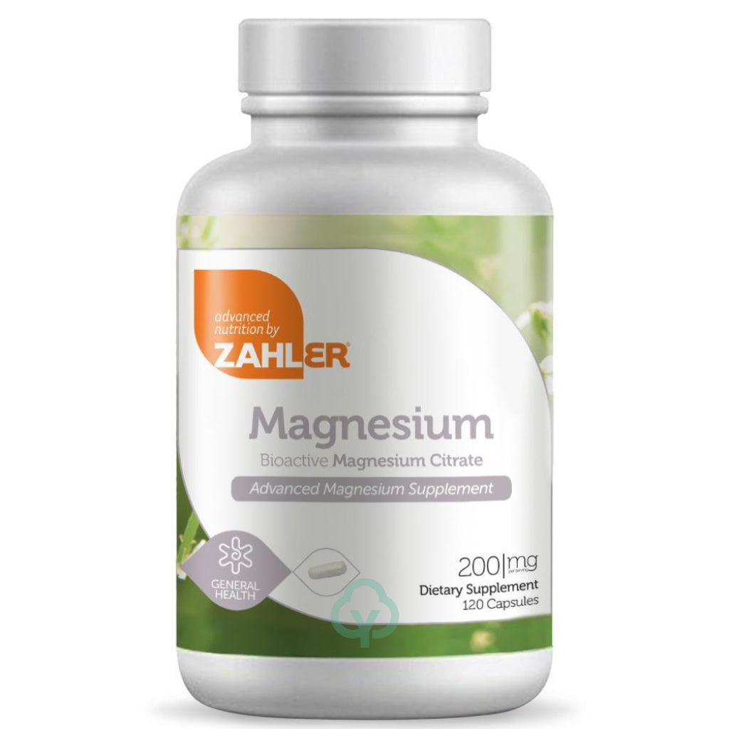 Zahler Magnesium 120 Capsules General Health