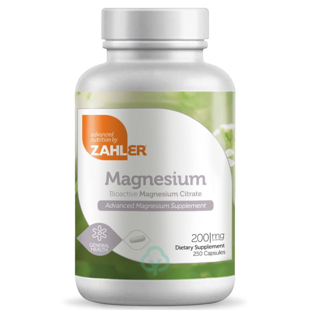 Zahler Magnesium 250 Capsules General Health