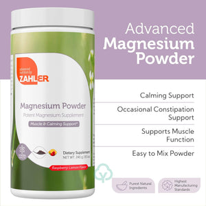 Zahler Magnesium Supplement Powder 8.5 Oz