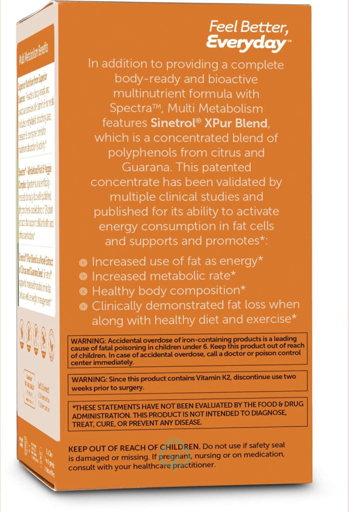 Zahler Multivitamin Metabolism 60 Capsules