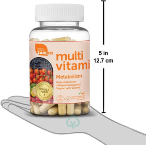 Zahler Multivitamin Metabolism 60 Capsules