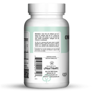 Maxi Health Omega Yums 2000 100 Chews Total Wellness